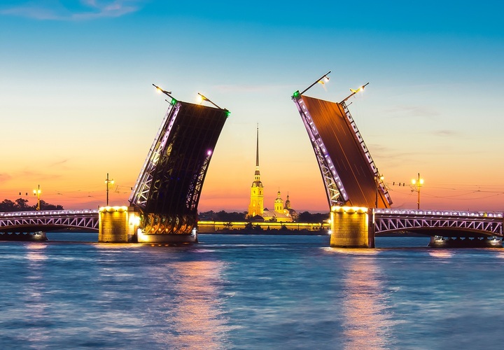 Дворцовый мост 3d